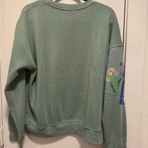 Women's Extra Large Wicked Fleece Pullover
Sweatshirt -Elphaba Sage Green XL NWT - Picture 4 of 8